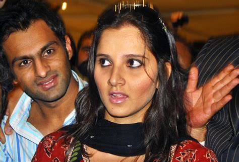 still as much in love with shoaib as when we got married sania rediff sports