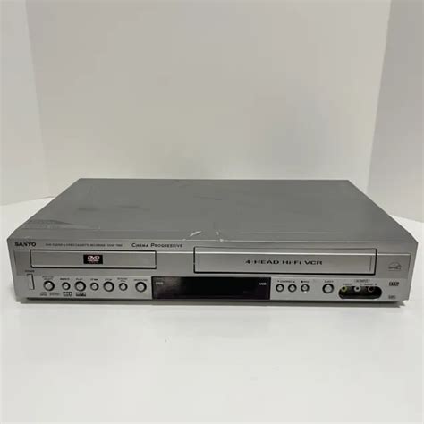 SANYO DVW 7000 DVD VCR Combo VHS Player Recorder DVD READ ERROR 16 00