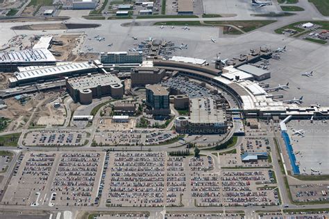 Aerial Photo Calgary International Airport