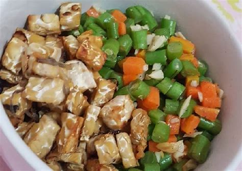 Kandungan protein pada tempe ini terbilang cukup tinggi. Menu Masakan Tanpa Minyak / Resep Ayam Balado Tanpa ...