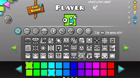 All Geometry Dash Icons Aeroinput