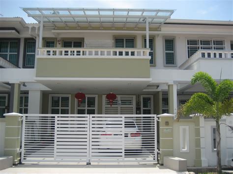 Malaysia Terraced House Exterior Design Ir