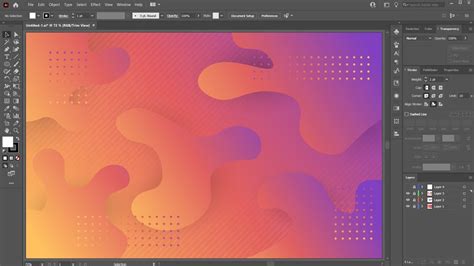 How To Create An Abstract Background Adobe Illustrator Youtube