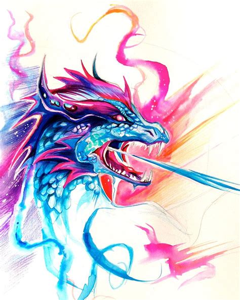 Imagenes De Dragones Para Imprimir En Colores