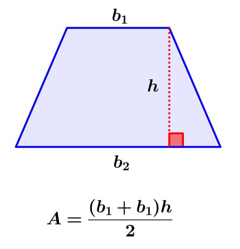 Formula Para Calcular El Area Del Trapecio Printable Templates Free