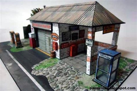 The Generic Garage Paper Model By Mauther On Deviantart