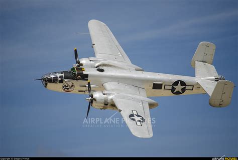 N36756 Planes Of Fame Air Museum North American B 25j Mitchell At