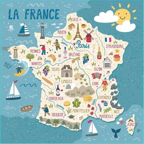Tableau Carte De France Pour Enfant And Univers Mappemonde