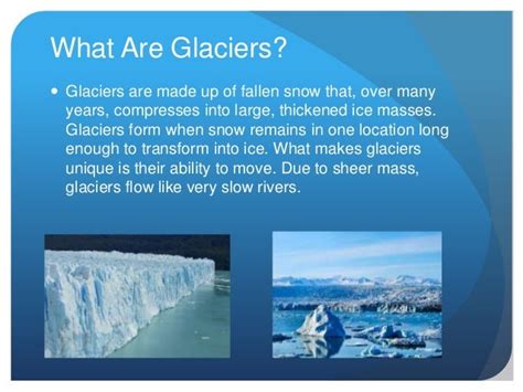 Glacier Presentation