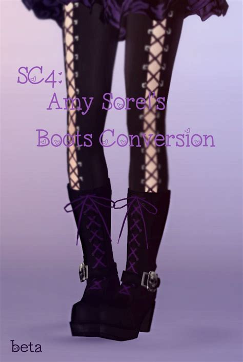 Sims 4 Goth Boots Sharonsala Wallpaper