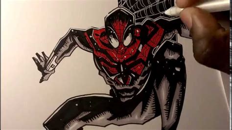 Drawing The Superior Spiderman Marvel Comics Youtube