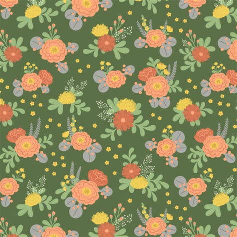The wallpaper had a floral pattern. floral-pattern | Tumblr