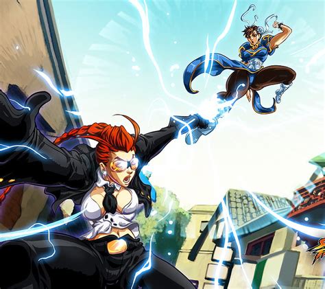 Street Fighter Girls C Viper Cammy White Chun Li Crimson Viper Don Ibuki Hd Wallpaper