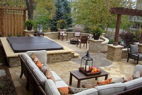 10 patio with firepit and hot tub