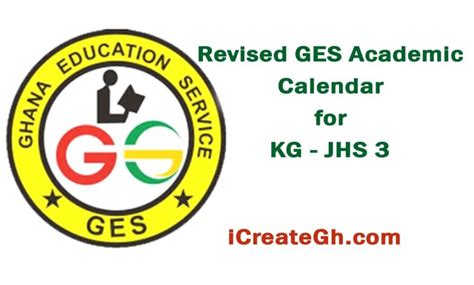 New 2023 Ges Academic Calendar For Basic Schools Icreategh