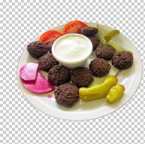 Falafel Tabbouleh Hummus Baba Ghanoush Meatball Png Clipart Baba