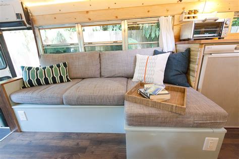 Short Bus Conversion Interior Ideas For Cozy Living