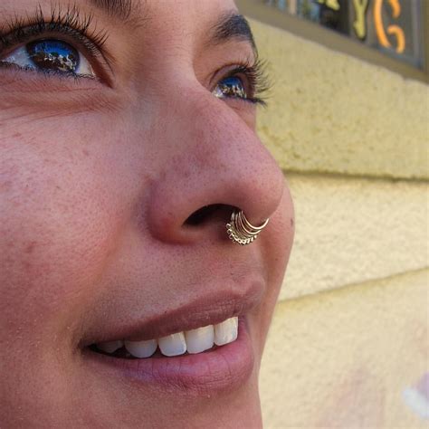 Perrymdoig Nose Piercing Ring Septum Jewelry Nose Jewels