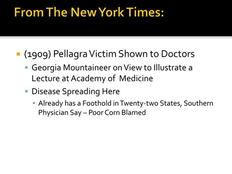 Ppt Pellagra Cause And Prevention Powerpoint Presentation Free