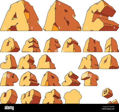 Alphabet Stone Hi Res Stock Photography And Images Alamy