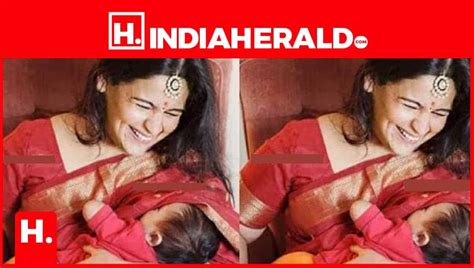 Pics Of Alia Bhatt Breastfeeding Raha Goes Viral