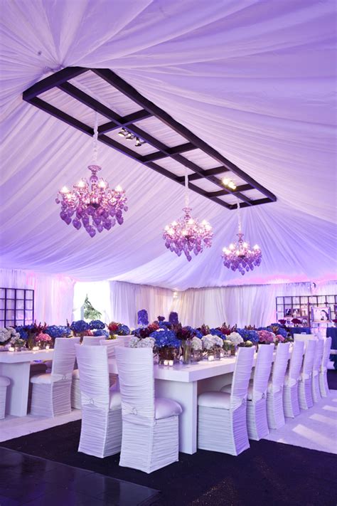 Don't over do the decorating, simplicity is the key. Long Tables + Wedding Receptions - Belle The Magazine