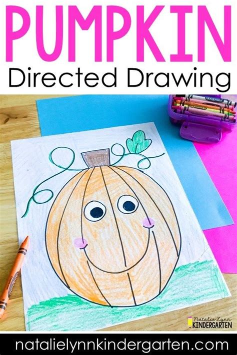 Free Pumpkin Directed Drawing Activity Natalie Lynn Kindergarten
