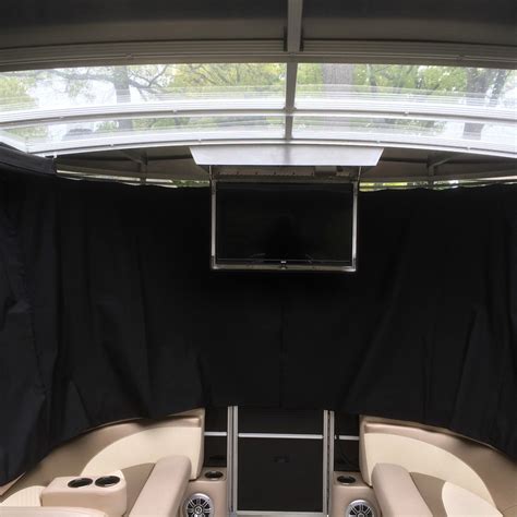 We have a unique system that allows us to build custom enclosures without the need to have your boat physically in our shop. Pontoon Cruiser Luxury Edition Cabin Cruiser/Camper 2015 ...