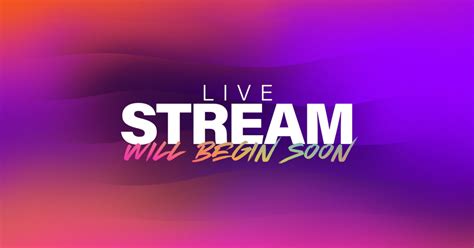 Gradience Live Stream Will Begin Soon Background