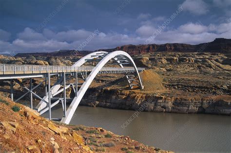 Bridge Over Colorado River Usa Stock Image C0123276 Science