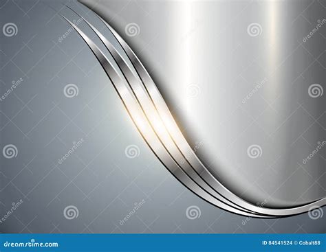 Silver Metal Background Stock Vector Illustration Of Silver 84541524