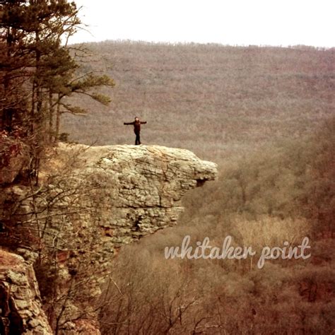 Whitaker Point Aka Hawksbill Crag In The Ozark Mountains Of Arkansas