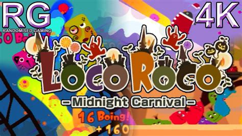 Locoroco Midnight Carnival Psp Intro And Stages 1 4 Gameplay With