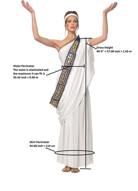 White Goddess Dress Costume Vlrengbr
