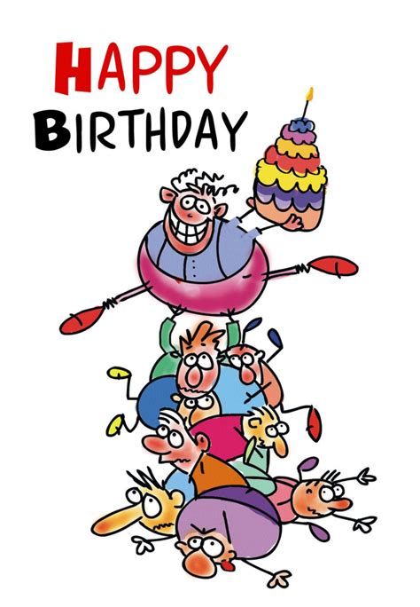 Free Funny Happy Birthday Card Printable