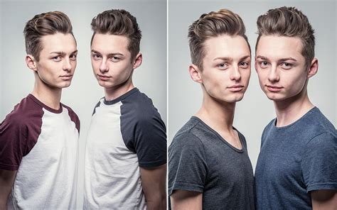 Brighton Twin Headshots Of Actors Josh Jake David Myers Photography