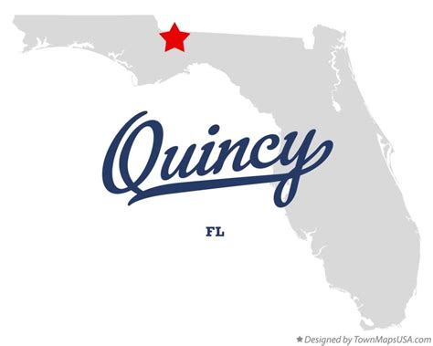 Map Of Quincy Fl Florida