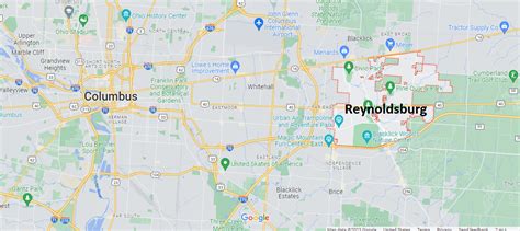 where is reynoldsburg ohio what county is reynoldsburg in where is map