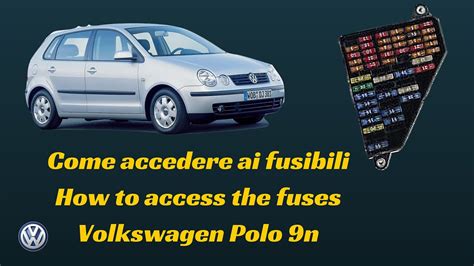 Cigar lighter (power outlet) fuse in the volkswagen polo is the fuse #42 in the instrument panel fuse box. Come accedere ai fusibili della Volkswagen Polo 9n - How to access the fuses of the VW Polo 9n ...