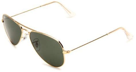 Ray Ban Rb3044 Aviator Small Metal Sunglasses Goldg 15 Green 52 Mm Gold Aviator Sunglasses