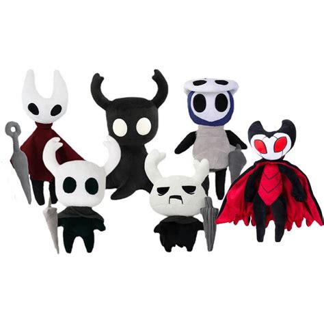 Hollow Knight Zote Hornet Grimm Knight Ghost Squirrel Plush Toys Game