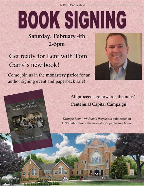 Book Signing Flyer Template