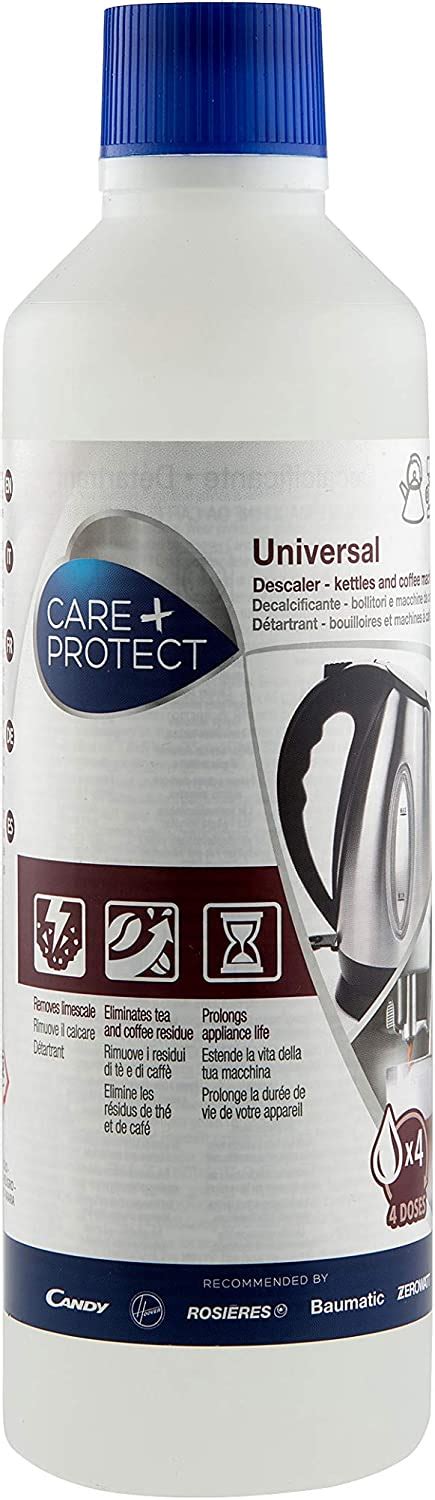 Care Protect 35602109 Universal Liquid De Scaler Bottle Removes Lime
