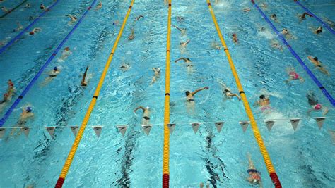 Avoiding Lane Rage In A Busy Swimming Pool Swimming Tips