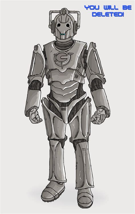 cyberman by splapp me do on deviantart