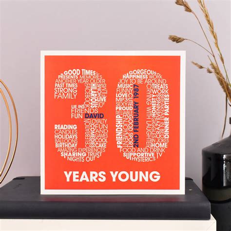 Personalised Name And Date 30th Birthday Card By Mrs L Cards