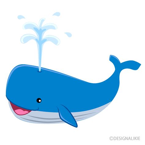 Cute Blue Whale Clipart Free Png Image｜illustoon