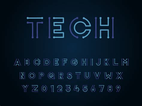 Tech Alphabet By Pedro Neves On Dribbble
