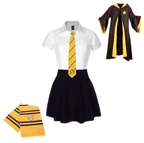 Hufflepuff Hufflepuff Outfit Hogwarts Outfits Clothes