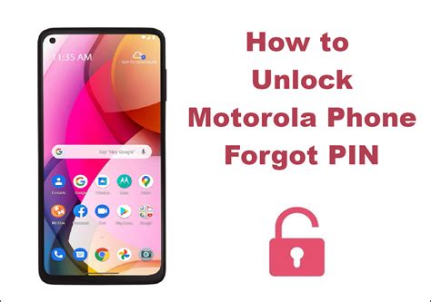 How To Unlock Motorola Phone Forgot Pin In 4 Ways